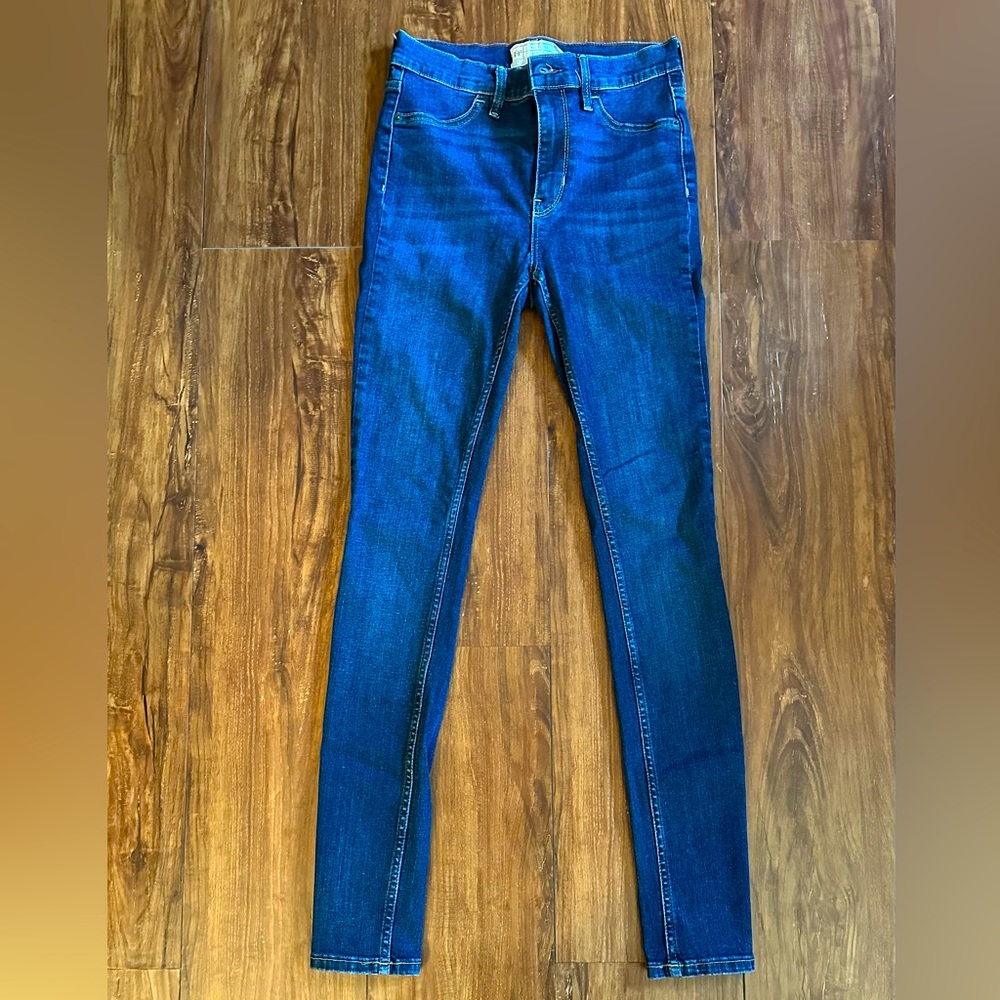 Free People High Waist Skinny Jean Size 27